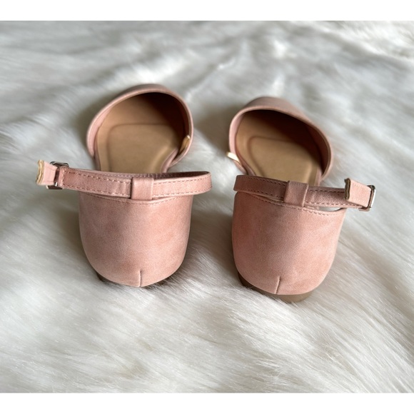 NEVER USED, Daisy Fuentes, ankle strap flats - Picture 5 of 7